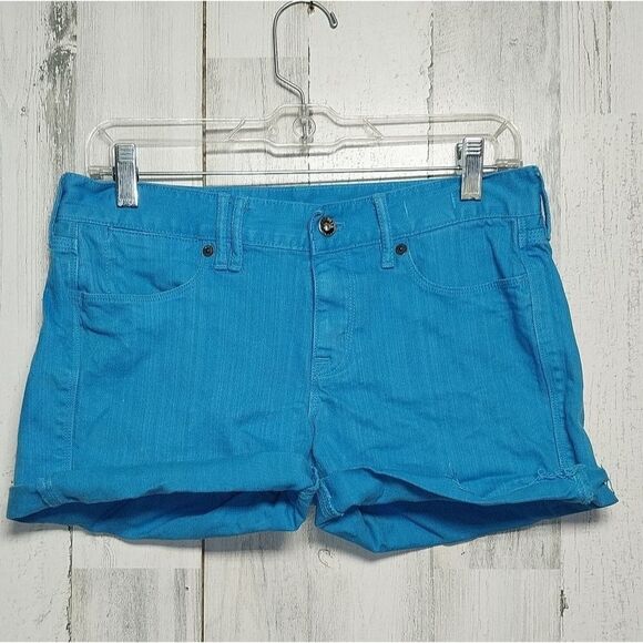 Madewell Blue Cutoff Denim Shorts Size 26. - Picture 1 of 5